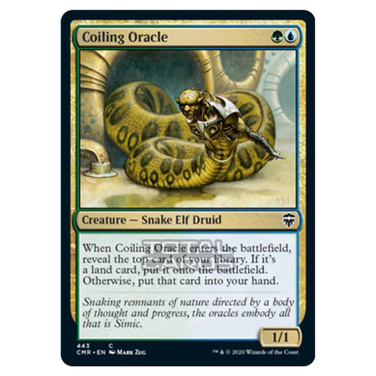 Magic The Gathering - Commander Legends - Coiling Oracle - 443/361