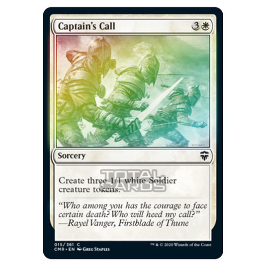 Magic The Gathering - Commander Legends - Captain's Call - 15/361 (Foil)