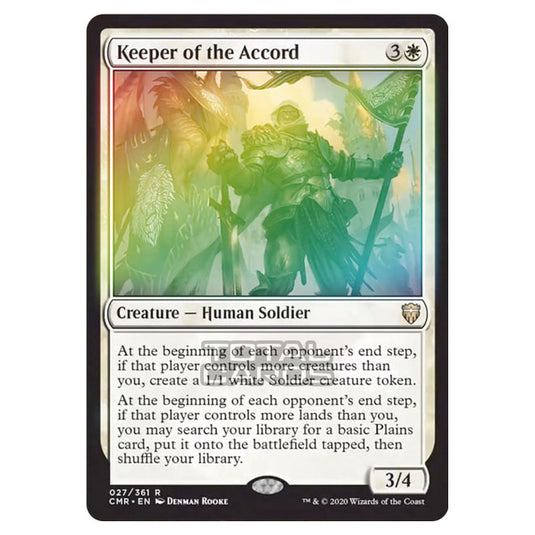 Magic The Gathering - Commander Legends - Keeper of the Accord - 27/361 (Foil)