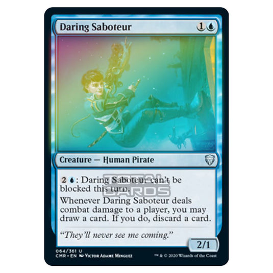 Magic The Gathering - Commander Legends - Daring Saboteur - 64/361 (Foil)