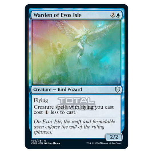 Magic The Gathering - Commander Legends - Warden of Evos Isle - 106/361 (Foil)