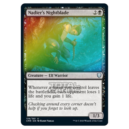 Magic The Gathering - Commander Legends - Nadier's Nightblade - 136/361 (Foil)