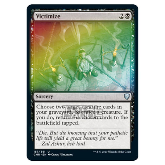 Magic The Gathering - Commander Legends - Victimize - 157/361 (Foil)