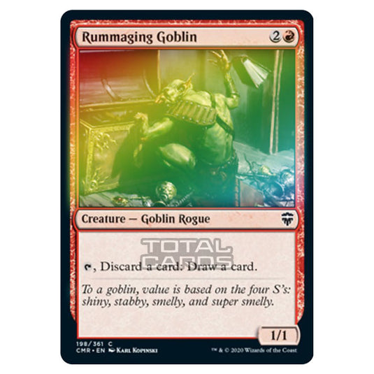 Magic The Gathering - Commander Legends - Rummaging Goblin - 198/361 (Foil)
