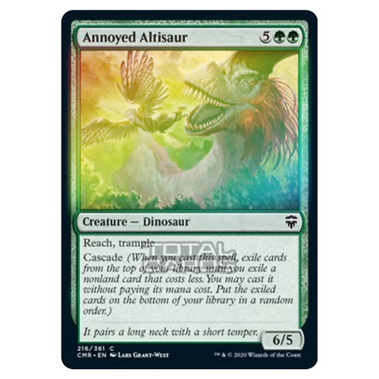 Magic The Gathering - Commander Legends - Annoyed Altisaur - 216/361 (Foil)