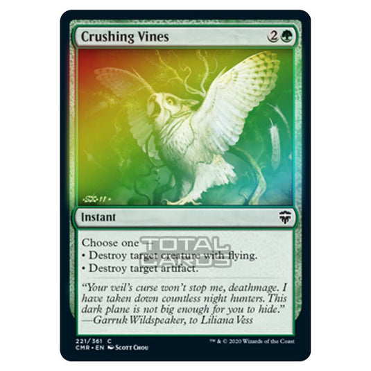 Magic The Gathering - Commander Legends - Crushing Vines - 221/361 (Foil)