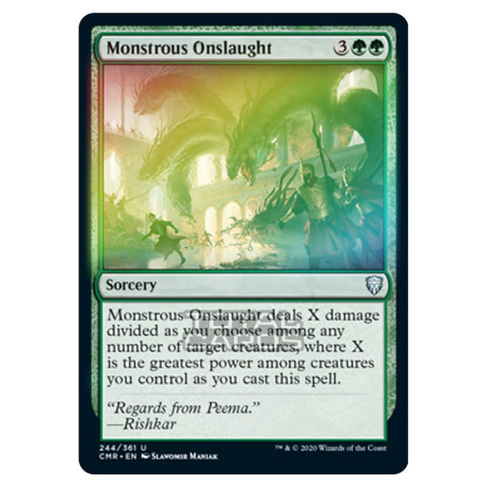 Magic The Gathering - Commander Legends - Monstrous Onslaught - 244/361 (Foil)