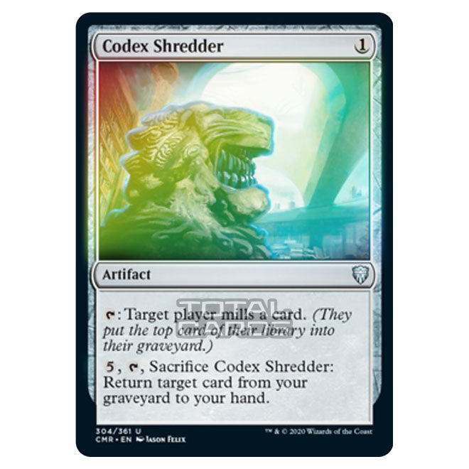 mtg card codex Magic The Gathering - Commander Legends - Codex Shredder