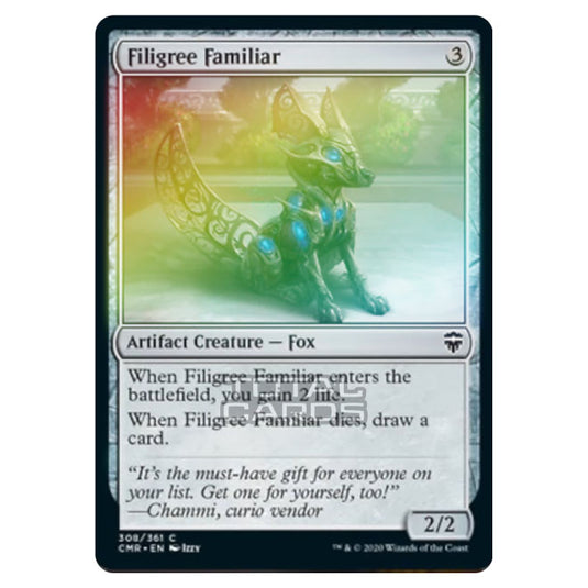 Magic The Gathering - Commander Legends - Filigree Familiar - 308/361 (Foil)