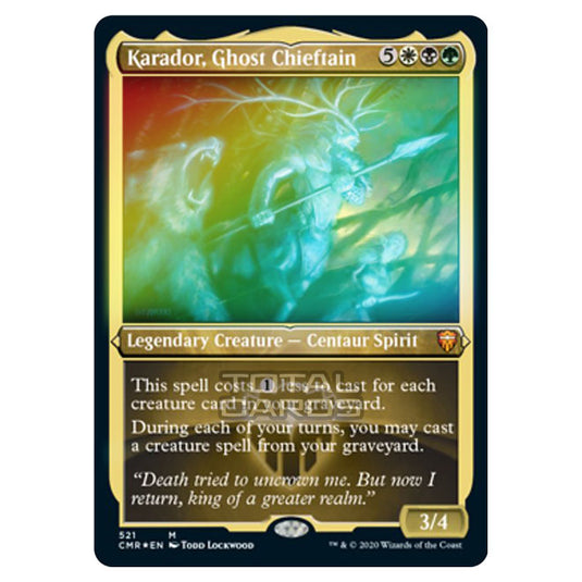 Magic The Gathering - Commander Legends - Karador, Ghost Chieftain - 521/361 (Foil)