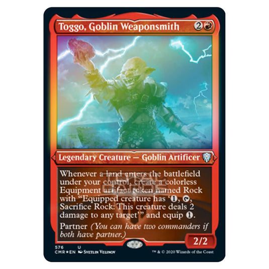 Magic The Gathering - Commander Legends - Toggo, Goblin Weaponsmith - 576/361 (Foil)