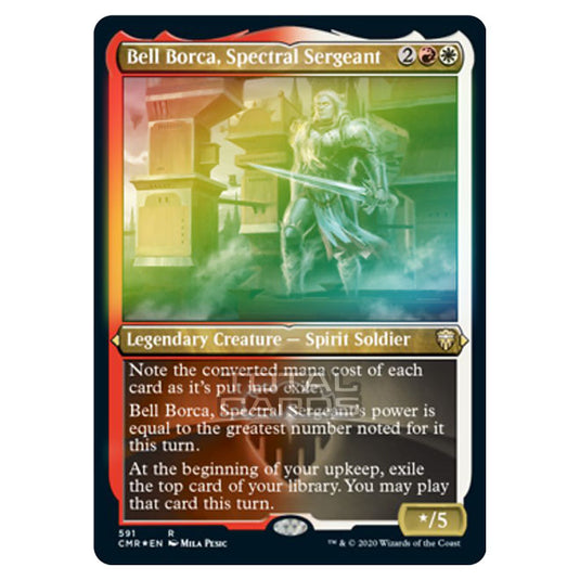 Magic The Gathering - Commander Legends - Bell Borca, Spectral Sergeant - 591/361 (Foil)