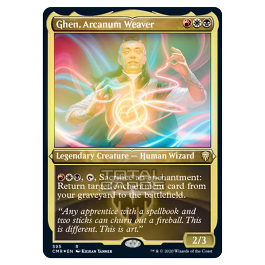 Magic The Gathering - Commander Legends - Ghen, Arcanum Weaver - 595/361 (Foil)