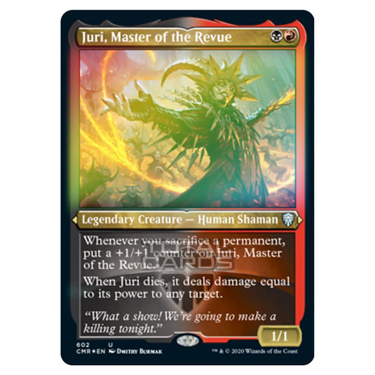 Magic The Gathering - Commander Legends - Juri, Master of the Revue - 602/361 (Foil)