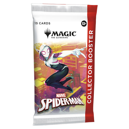 Magic The Gathering - Marvel's Spider-Man - Collector Booster Pack Right Tilt