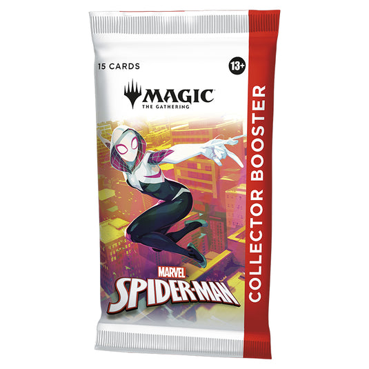 Magic The Gathering - Marvel's Spider-Man - Collector Booster Pack Left Tilt