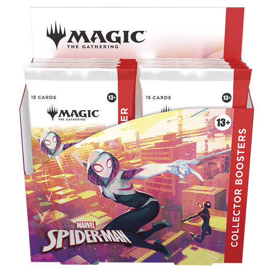 Magic The Gathering - Marvel's Spider-Man - Collector Booster Box (12 Packs) Front