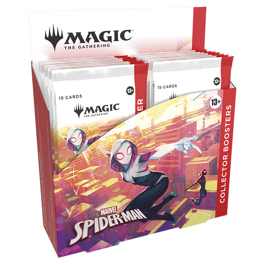 Magic The Gathering - Marvel's Spider-Man - Collector Booster Box (12 Packs) Right Tilt