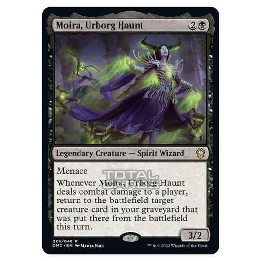 Magic The Gathering - Dominaria United Commander - Moira, Urborg Haunt - 6/48