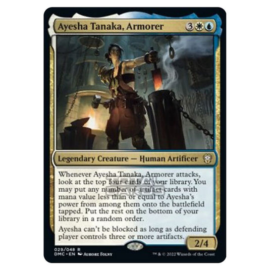 Magic The Gathering - Dominaria United Commander - Ayesha Tanaka, Armorer - 29/48