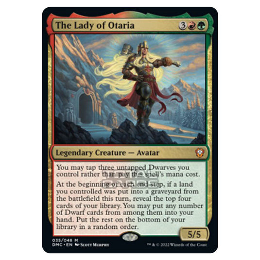 Magic The Gathering - Dominaria United Commander - The Lady of Otaria - 35/48