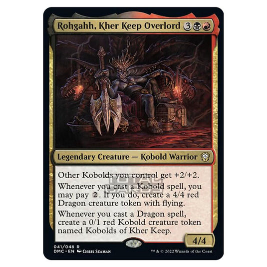 Magic The Gathering - Dominaria United Commander - Rohgahh, Kher Keep Overlord - 41/48