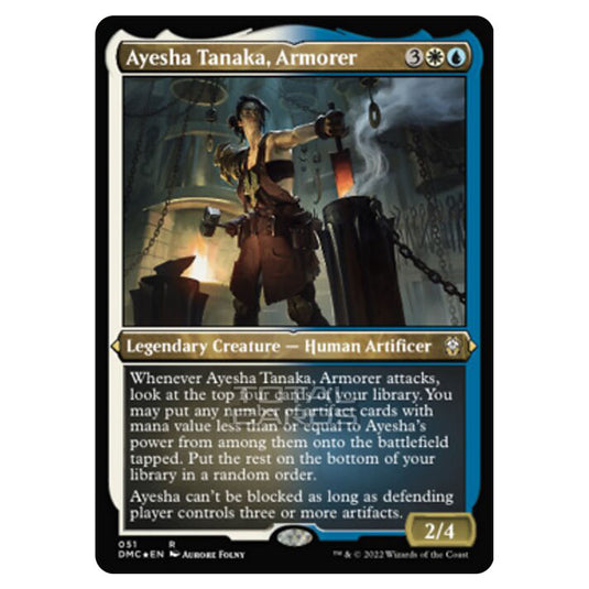 Magic The Gathering - Dominaria United Commander - Ayesha Tanaka, Armorer - 51/48