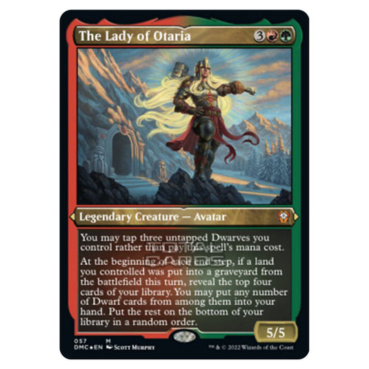 Magic The Gathering - Dominaria United Commander - The Lady of Otaria - 57/48