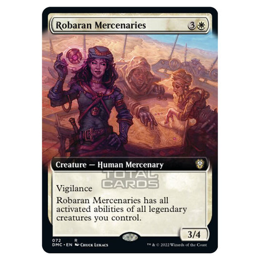 Magic The Gathering - Dominaria United Commander - Robaran Mercenaries - 72/48