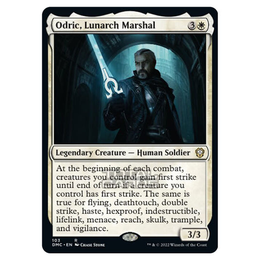 Magic The Gathering - Dominaria United Commander - Odric, Lunarch Marshal - 103/48