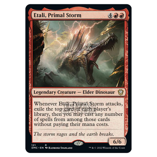 Magic The Gathering - Dominaria United Commander - Etali, Primal Storm - 121/48