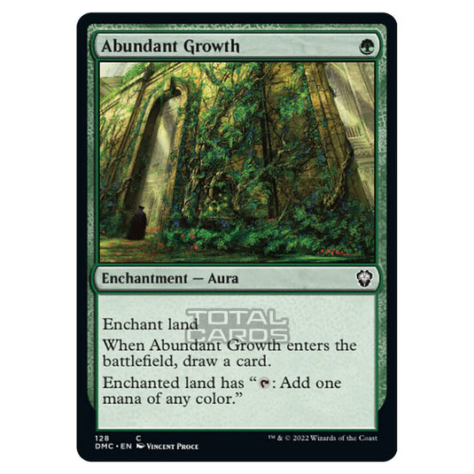 Magic The Gathering - Dominaria United Commander - Abundant Growth - 128/48