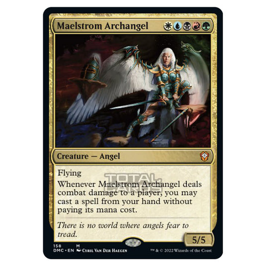 Magic The Gathering - Dominaria United Commander - Maelstrom Archangel - 158/48