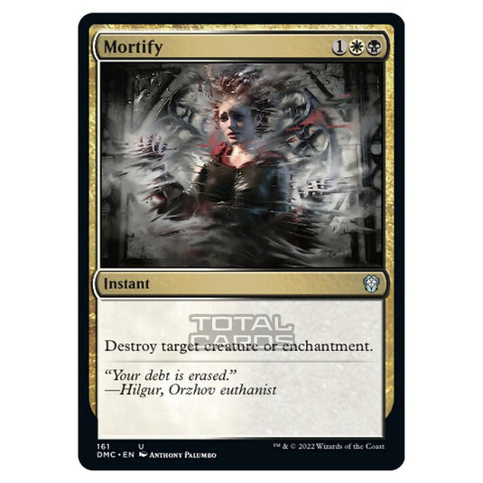 Magic The Gathering - Dominaria United Commander - Mortify - 161/48