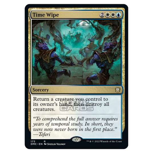 Magic The Gathering - Dominaria United Commander - Time Wipe - 173/48