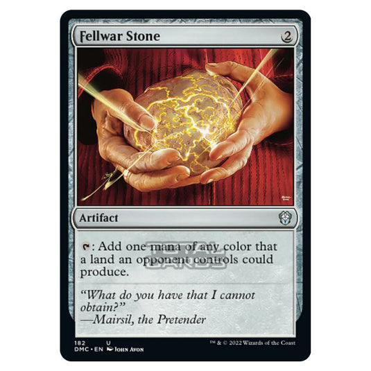 Magic The Gathering - Dominaria United Commander - Fellwar Stone - 182/48