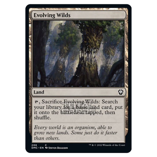 Magic The Gathering - Dominaria United Commander - Evolving Wilds - 208/48