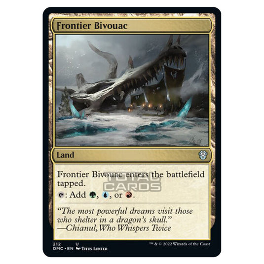 Magic The Gathering - Dominaria United Commander - Frontier Bivouac - 212/48