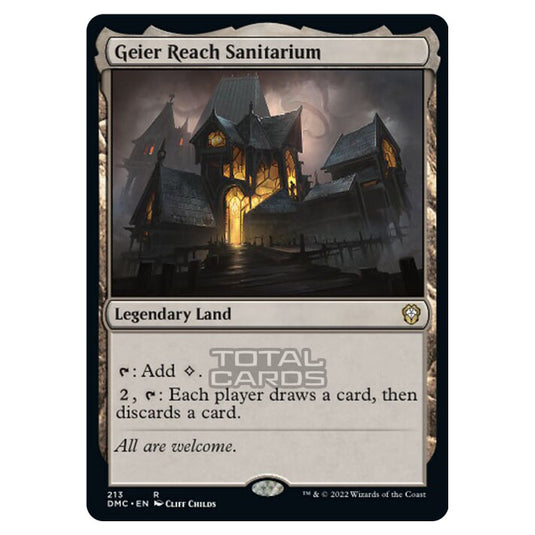 Magic The Gathering - Dominaria United Commander - Geier Reach Sanitarium - 213/48