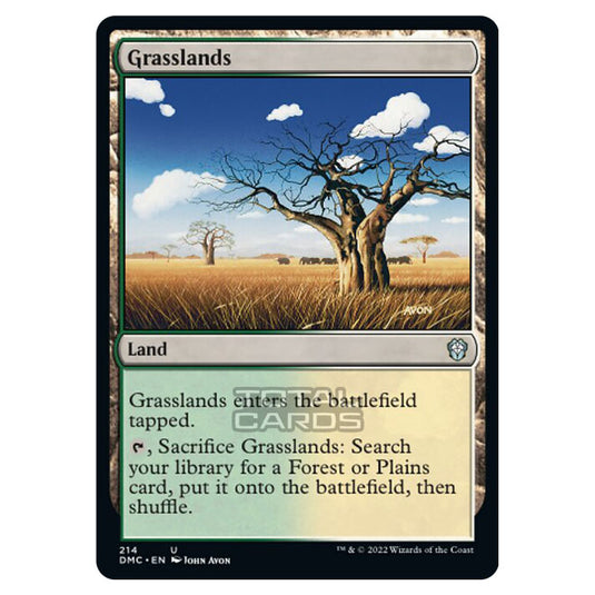 Magic The Gathering - Dominaria United Commander - Grasslands - 214/48