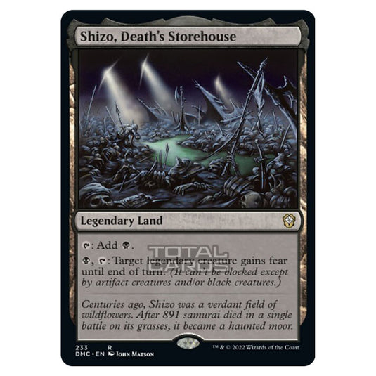 Magic The Gathering - Dominaria United Commander - Shizo, Death's Storehouse - 233/48