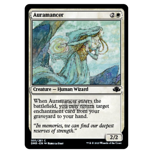 Magic The Gathering - Dominaria Remastered - Auramancer - 001/261