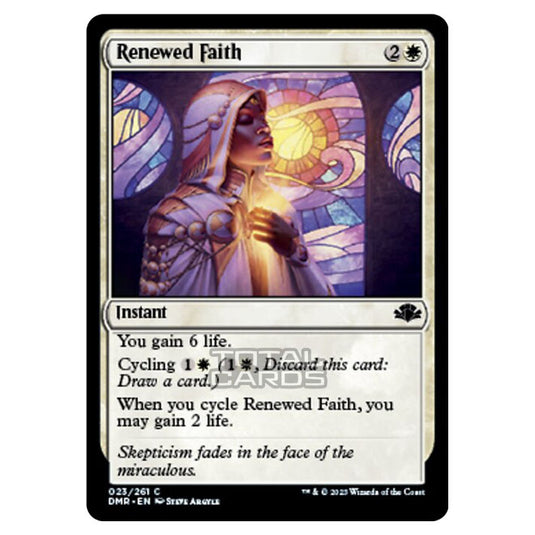 Magic The Gathering - Dominaria Remastered - Renewed Faith - 023/261