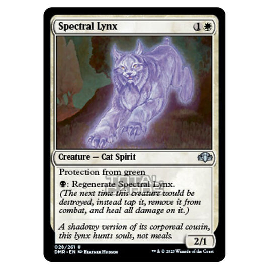 Magic The Gathering - Dominaria Remastered - Spectral Lynx - 028/261