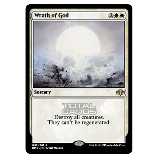 Magic The Gathering - Dominaria Remastered - Wrath of God - 037/261