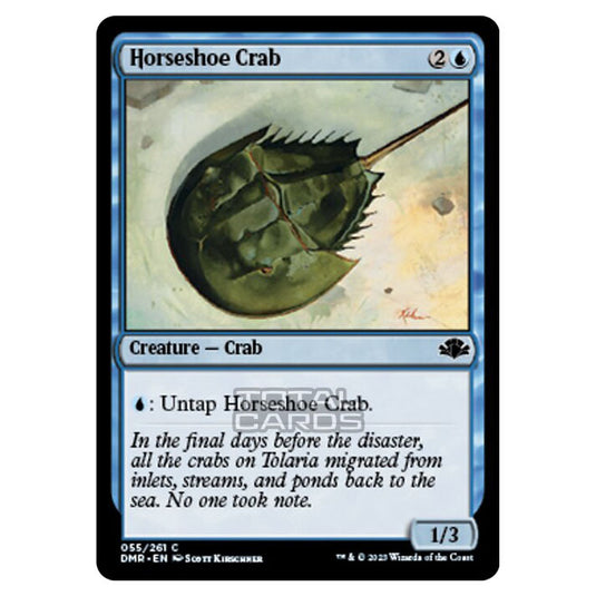 Magic The Gathering - Dominaria Remastered - Horseshoe Crab - 055/261