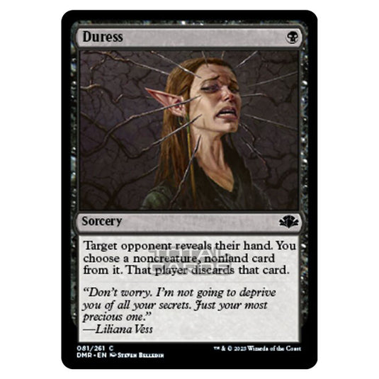 Magic The Gathering - Dominaria Remastered - Duress - 081/261