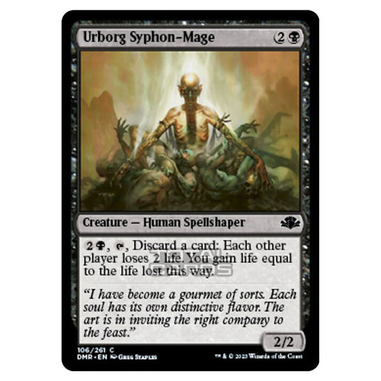 Magic The Gathering - Dominaria Remastered - Urborg Syphon-Mage - 106/261