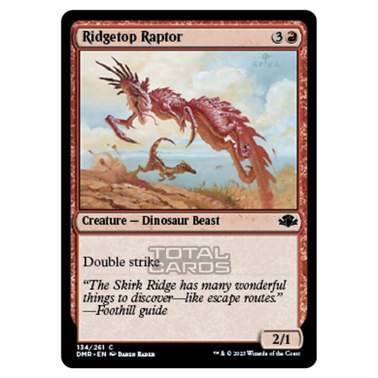 Magic The Gathering - Dominaria Remastered - Ridgetop Raptor - 134/261