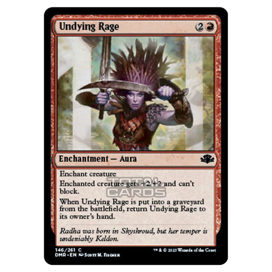 Magic The Gathering - Dominaria Remastered - Undying Rage - 146/261